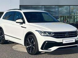 White Used 2022 VW Tiguan R-line SUV | £26,546 (Fair price)