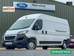 White Used 2023 Peugeot Boxer Premium Van | £19,994 (Fair price)