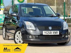 Black Used 2008 Suzuki Swift GLX Hatchback | £3,000 (Fair price)