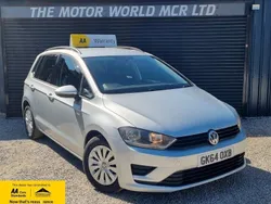 Silver Used 2014 VW Golf Sportsvan S MPV | £4,375 (Fair price)