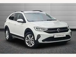 Pure white Used 2024 VW Taigo Match SUV | £20,850 (Fair price)
