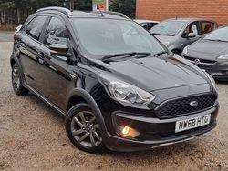 Black Used 2018 Ford Ka Active Hatchback | £7,295 (Fair price)