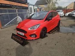 Red Used 2018 Ford Fiesta ST-Line X Hatchback | £8,995 (Fair price)