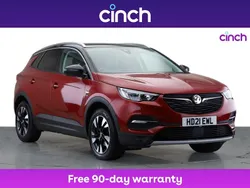 Red Used 2021 Vauxhall Grandland X Edition SUV | £14,299 (Fair price)