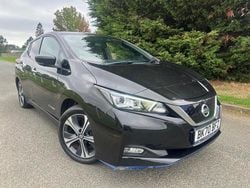 Black Used 2020 Nissan Leaf Tekna Hatchback | £7,495 (Good price)