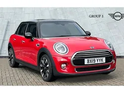 Red Used 2019 Mini Cooper Exclusive Hatchback | £15,795 (A bit pricey)