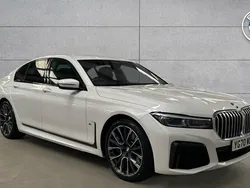 White Used 2020 BMW 745e M Sport Sedan | £37,179 (Super price)