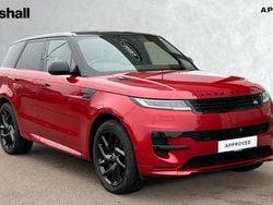 Red Used 2022 Land Rover Range Rover Sport SE Dynamic SUV | £61,276 (Good price)