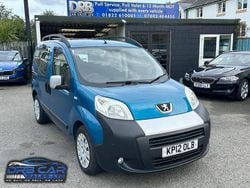 Blue Used 2012 Peugeot Bipper Outdoor Van | £4,999 (A bit pricey)