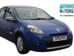 Blue Used 2011 Renault Clio II | £2,395 (Fair price)