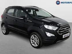 Black Used 2022 Ford Ecosport Titanium SUV | £11,499 (Good price)