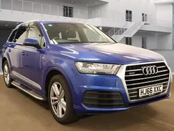 Blue Used 2016 Audi Q7 S-Line SUV | £18,500 (Expensive)