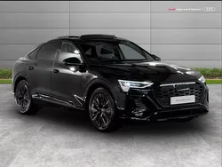 Black Used 2024 Audi Q8 e-tron Black Edition SUV | £52,999 (Expensive)
