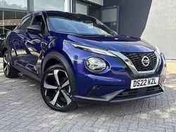 Blue Used 2022 Nissan Juke Tekna SUV | £17,490 (Fair price)