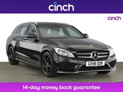 Black Used 2018 Mercedes C220 Edition Estate | £16,069 (Fair price)