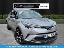 Silver Used 2018 Toyota C-HR SUV | £12,895 (Expensive)