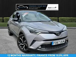 Silver Used 2018 Toyota C-HR SUV | £12,895 (Expensive)