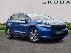 Race blue metallic Used 2023 Skoda Enyaq iV ecoSuite SUV | £23,495 (Fair price)