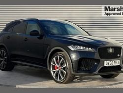 Metallic santorini black Used 2018 Jaguar F-Pace SVR SUV | £32,268 (Super price)