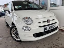 White Used 2018 Fiat 500 Pop Star Hatchback | £7,895 (Fair price)