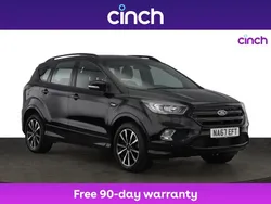 Black Used 2017 Ford Kuga ST-Line SUV | £9,489 (Good price)