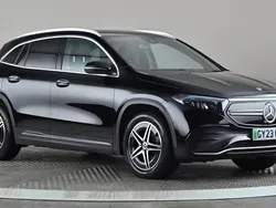 Black Used 2023 Mercedes EQA300 AMG line SUV | £22,477 (Fair price)
