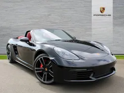 Jet black metallic New 2024 Porsche 718 Boxster S | £74,995