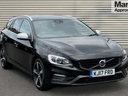 Black Used 2017 Volvo V60 R-Design Estate | £10,298 (Good price)