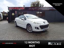 White Used 2010 Peugeot 207 Allure Cabriolet | £2,495 (Good price)