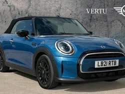Blue Used 2021 Mini Cooper Cabriolet Classic Cabriolet | £20,041 (Expensive)
