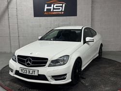 White Used 2013 Mercedes C250 AMG Coupe | £5,995 (A bit pricey)