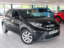 Black Used 2023 Toyota Aygo PURE Hatchback | £11,789 (Fair price)