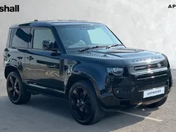 Metallic santorini black Used 2024 Land Rover Defender HSE Dynamic SUV | £59,236 (Super price)