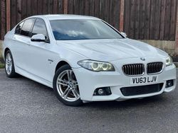 White Used 2013 BMW 520 M Sport Sedan | £7,495 (Fair price)