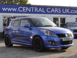 Blue Used 2015 Suzuki Swift Sport Hatchback | £4,495 (Fair price)