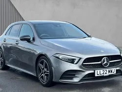 Grey Used 2022 Mercedes A180 AMG Line Premium Plus Hatchback | £23,186 (Expensive)