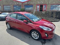 Red Used 2017 Ford Fiesta Zetec Hatchback | £7,499 (A bit pricey)
