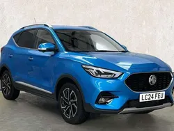 Blue Used 2023 MG ZS Exclusive Sedan | £15,641 (Fair price)