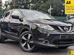 Black Used 2015 Nissan Qashqai N-TEC SUV | £9,988 (Fair price)