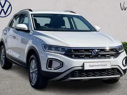 White Used 2025 VW T-Roc Life SUV | £26,479 (A bit pricey)