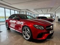 Red Used 2020 Mercedes E63S AMG Sedan | £47,450