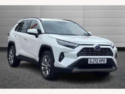 White Used 2022 Toyota RAV4 Hybrid SUV | £28,495 (Fair price)
