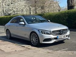 Silver Used 2017 Mercedes C220 Sedan | £12,999 (Good price)