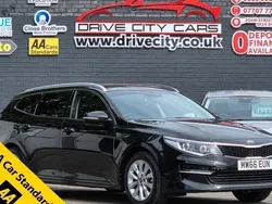 Black Used 2016 Kia Optima 2 Estate | £7,895 (Fair price)
