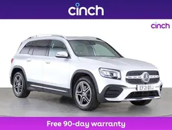 Silver Used 2021 Mercedes GLB200 AMG line SUV | £26,999 (Fair price)
