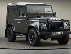 Santorini black Used 2015 Land Rover Defender Autobiography SUV | £59,700 (Fair price)