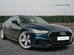 Blue Used 2020 Audi A7 Exclusive Hatchback | £30,985