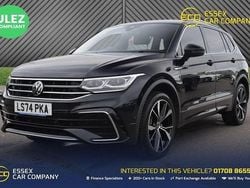 Black Used 2024 VW Tiguan Allspace R-line SUV | £31,895 (Fair price)