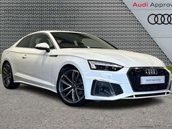 White Used 2021 Audi A5 S-Line Coupe | £21,300 (Good price)