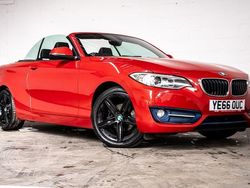 Red Used 2016 BMW 218 Sport Line Cabriolet | £9,250 (Fair price)